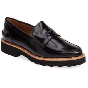 LIKE NEW Coach Ida Black Penny Loafers 6.5
